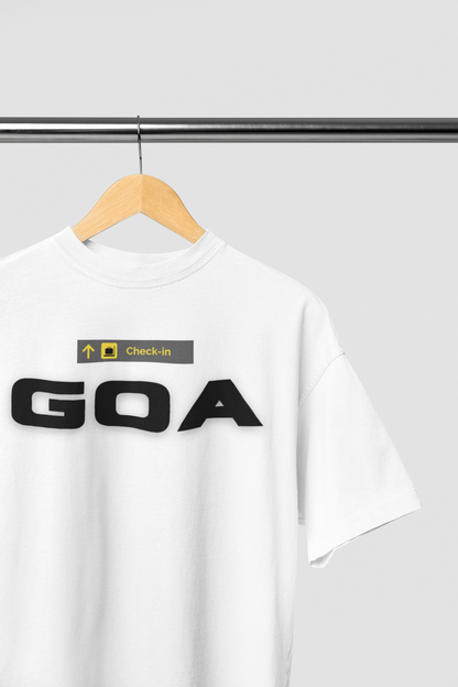 Oversized Goa Check-in Tee