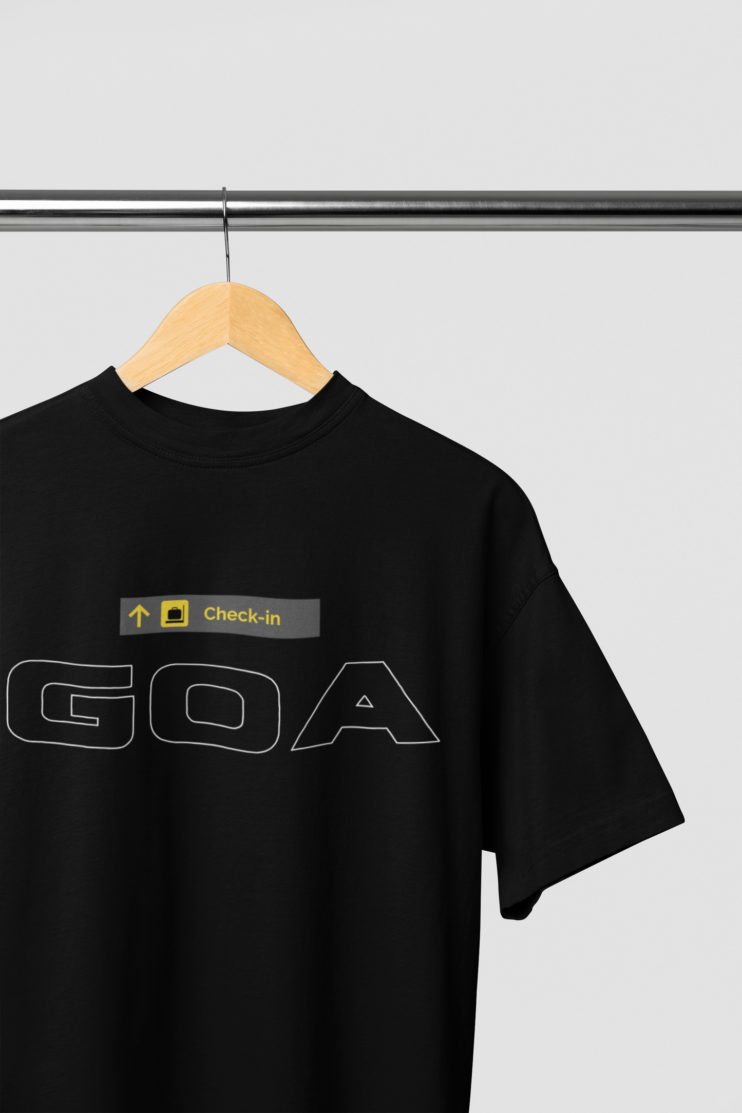 Oversized Goa Check-in Tee