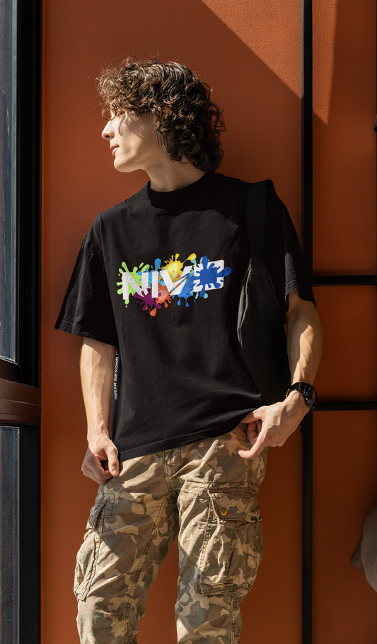 NIVO Colour Splash – Oversized Street Tee